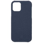 GSCSC-IP11NVY [iPhone 12/iPhone 12 Pro 用 German Shrunken-calf Genuine Leather Shell Case ネイビー]