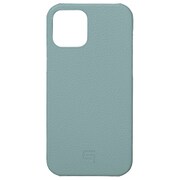 GSCSC-IP11BBL [iPhone 12/iPhone 12 Pro 用 German Shrunken-calf Genuine Leather Shell Case ベビーブルー]