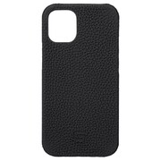 GSCSC-IP10BLK [iPhone 12 mini 用 German Shrunken-calf Genuine Leather Shell Case ブラック]