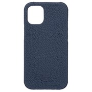 GSCSC-IP10NVY [iPhone 12 mini 用 German Shrunken-calf Genuine Leather Shell Case ネイビー]