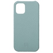 GSCSC-IP10BBL [iPhone 12 mini 用 German Shrunken-calf Genuine Leather Shell Case ベイビブルー]