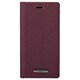 CBCEP-IP10BRD [iPhone 12 mini 用 EURO Passione PU Leather Book Case バーガンディー]