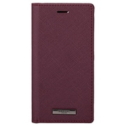 CBCEP-IP10BRD [iPhone 12 mini 用 EURO Passione PU Leather Book Case バーガンディー]