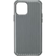CHCRS-IP11GRY [iPhone 12/iPhone 12 Pro 用 Rib-Slide Hybrid Shell Case グレー]