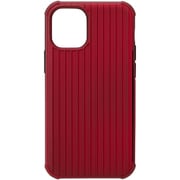 CHCRS-IP10RED [iPhone 12 mini 用 Rib-Slide Hybrid Shell Case レッド]