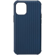 CHCRS-IP10NVY [iPhone 12 mini 用 Rib-Slide Hybrid Shell Case ネイビー]