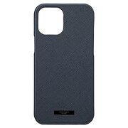 CSCEP-IP12DNV [iPhone 12 Pro Max 用 EURO Passione PU Leather Shell Case Dネイビー]