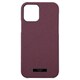 CSCEP-IP11BRD [iPhone 12/iPhone 12 Pro 用 EURO Passione PU Leather Shell Case バーガンディ]