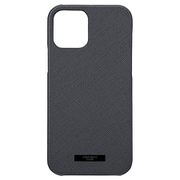 CSCEP-IP11DNV [iPhone 12/iPhone 12 Pro 用 EURO Passione PU Leather Shell Case ダークネイビー]