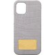 CSCCE-IP10APR [iPhone 12 mini 用 Croco Embossed PUL Shell Case アッシュパープル]