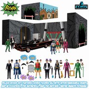 5ポイント/ バットマン 1966 TVシリーズ/ バットケイブ 3.75インチ アクションフィギュア ボックス [塗装済可動フィギュア 全高約100mm]