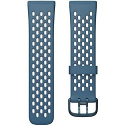 FB174SBNVGYS [Fitbit Versa 3/Fitbit Sense 交換用 スポーツバンド Sサイズ Sapphire/Fog Grey]