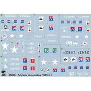 TRM35D66 1/35 ミリタリー用デカール ポーランド軍 自走砲用デカール（セクストン/M10/アキレス IIC/クルセーダーAA/アーチャー） [ディテールアップパーツ]