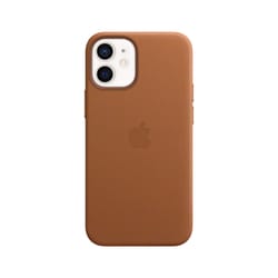 iPhone 12 mini用 レザーケース サドルブラウン MHK93FE/A ヨドバシ.com - アップル Apple MagSafe対応iPhone 12 mini