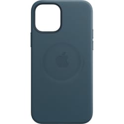 アップル純正　iPhone12/ 12PRO レザーケース　ブルー　新品