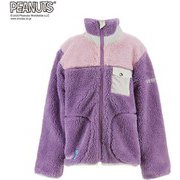 PEANUTS SNOOPY スヌーピー×VESPベスプ SNOW BOA JACKET VSJJ1004 ラベンダー 130サイズ [スキーウェア ジャケット ジュニア]