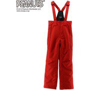 PEANUTS SNOOPY スヌーピー×VESPベスプ SNOW PANTS VPJP19-02BSNP レッド 120サイズ [スキーウェア パンツ ジュニア]