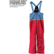 PEANUTS SNOOPY スヌーピー×VESPベスプ TWO TONE SNOW PANTS VSJP1001 マゼンダ 140サイズ [スキーウェア パンツ ジュニア]