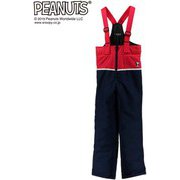 PEANUTS SNOOPY スヌーピー×VESPベスプ TWO TONE SNOW PANTS VSJP1001 ネイビー 130サイズ [スキーウェア パンツ ジュニア]