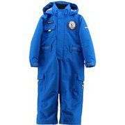 PEANUTS SNOOPY スヌーピー×VESPベスプ KIDS SNOW ONEPIECE VSJO1001 ブルー 90サイズ [スキーウェア ワンピース ジュニア]