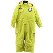 PEANUTS SNOOPY スヌーピー×VESPベスプ KIDS SNOW ONEPIECE VSJO1001 フラッシュイエロー 110サイズ [スキーウェア ワンピース ジュニア]