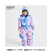 PEANUTS SNOOPY スヌーピー×VESPベスプ KIDS SNOW ONEPIECE VSJO1002 ミックスロゴ 90サイズ [スキーウェア ワンピース ジュニア]