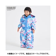 PEANUTS SNOOPY スヌーピー×VESPベスプ KIDS SNOW ONEPIECE VSJO1002 タイダイ 100サイズ [スキーウェア ワンピース ジュニア]