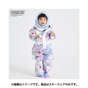 PEANUTS SNOOPY スヌーピー×VESPベスプ KIDS SNOW ONEPIECE VSJO1002 ホワイト 100サイズ [スキーウェア ワンピース ジュニア]