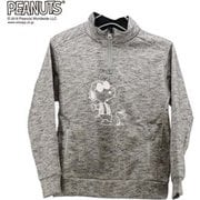 PEANUTS SNOOPY スヌーピー×VESPベスプ SWEAT PARKA VSJS1003 グレー 140サイズ [スキー ミドルウェア ジュニア]