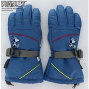 PEANUTS SNOOPY スヌーピー×VESPベスプ SNOW GLOVE VPJG19-02SNP サックス ジュニアMサイズ [スキーグローブ ジュニア]