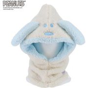 PEANUTS SNOOPY スヌーピー×VESPベスプ HOODWARMER VSJB1012 サックス ジュニアフリーサイズ [ビーニー ジュニア]