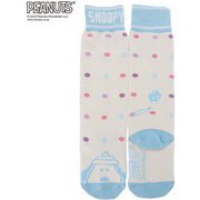 PEANUTS SNOOPY スヌーピー×VESPベスプ SOCKS VSJK1004 ホワイト ジュニアフリーサイズ [スキー ソックス ジュニア]