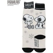 PEANUTS SNOOPY スヌーピー×VESPベスプ SOCKS VSJK1006 ブラック ジュニアフリーサイズ [スキー ソックス ジュニア]
