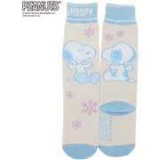 PEANUTS SNOOPY スヌーピー×VESPベスプ SOCKS VSJK1006 ホワイト ジュニアフリーサイズ [スキー ソックス ジュニア]