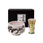 桃山志野 抹茶碗 茶筅セット