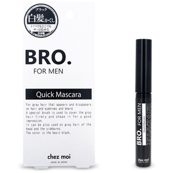 ブローフォーメン BRO.FOR MEN Quick Mascara [髪・眉毛・髭用マスカラ 白髪隠し] 通販【全品無料配達】