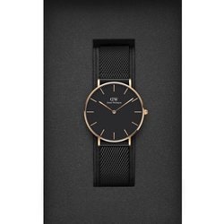 ダニエルウェリントン 36mm ブラック 男女兼用 DW00100150 ダニエルウェリントン 36mm ブラック 男女兼用 DW00100150