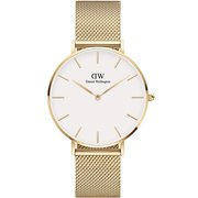 クラシックペティット ホワイト エバーゴールド 36mm 正規品 2年保証 DW00100346