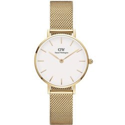 Petite Evergold Gold 28mm ホワイト 正規品 2年保証 DW00100350