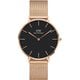 Petite Melrose Rose Gold 36mm ブラック 正規品 2年保証 DW00100303