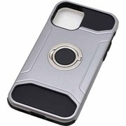 BJI2006GY [iPhone 12/iPhone 12 Pro 用 リング付ケース 耐衝撃 グレー]