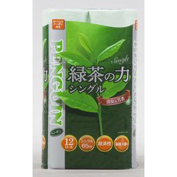 ペンギン 緑茶の力 12ロール シングル [トイレットペーパー]
