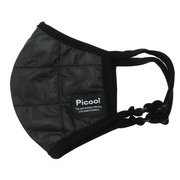 PICMF-010 ファッションダウンテイストマスク BK