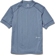 ストレッチメランジＴシャツ Stretch Melange T-shirt GA61126P グラファイトネイビー(GN) XLサイズ [ランニングウェア シャツ メンズ]