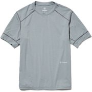 ストレッチメランジＴシャツ Stretch Melange T-shirt GA61126P グレー(G) XLサイズ [ランニングウェア シャツ メンズ]