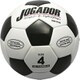 サッカーボール 合成皮革 JDSB6106 ホワイト×ブラック 4号球 [サッカーボール]