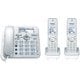 デジタルコードレス電話機（子機2台付き） RU・RU・RU シルバー VE-GD37DW-S同等品 VE-GZ32DW-S