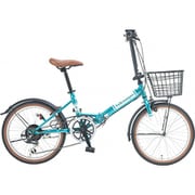 折りたたみ自転車 310mm 20インチ GREEN VW-206G