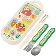 TACC2AG 食洗機対応 抗菌 スライド式トリオセット どうぶつの森（21） [キャラクターグッズ]