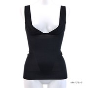 エレーヌ スパイラルボディシェイプ インナー M ブラック 2518-450